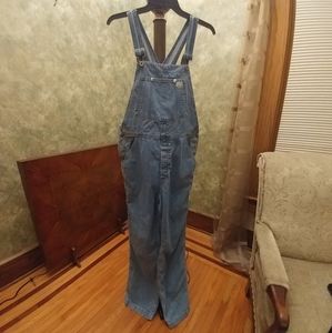 Vintage Women's Guess Denim Overalls, Size XL